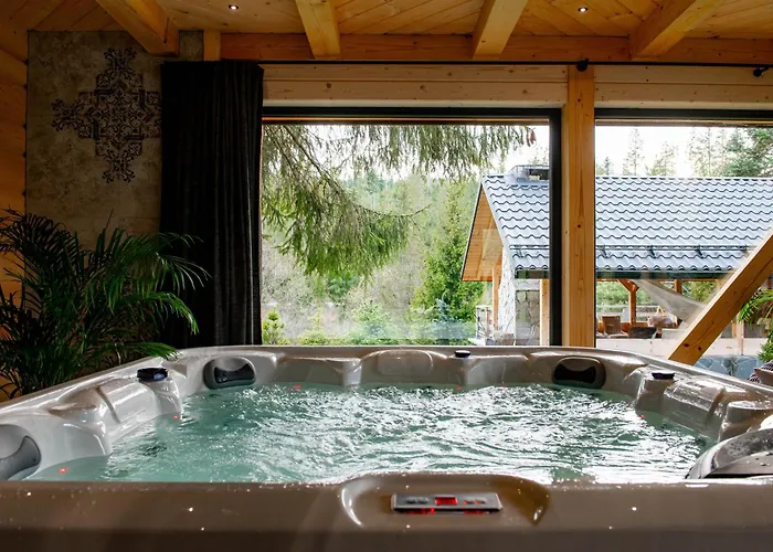 Nad Potokiem Sauna, Jacuzzi, דירה *