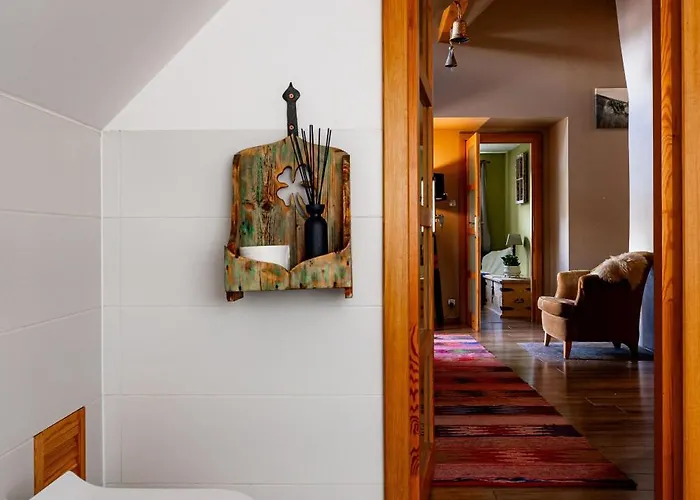 Nad Potokiem Sauna, Jacuzzi, דירה