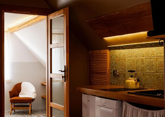 דירה Nad Potokiem Sauna, Jacuzzi,