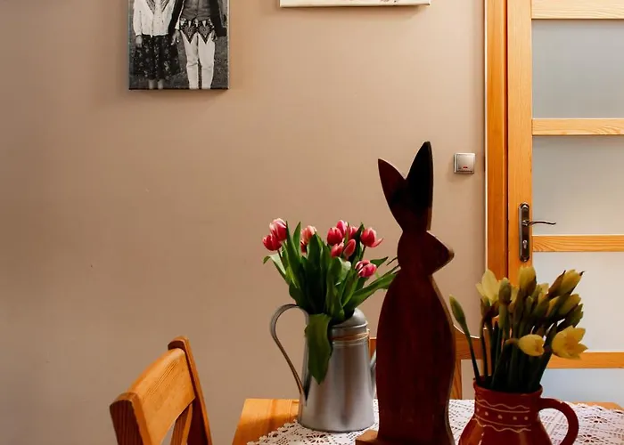 Nad Potokiem Sauna, Jacuzzi, דירה